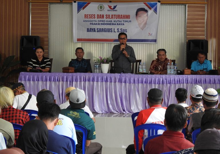 Baya Sargius Gelar Reses Perdana di Desa Marga Mulya, Serap Aspirasi Warga