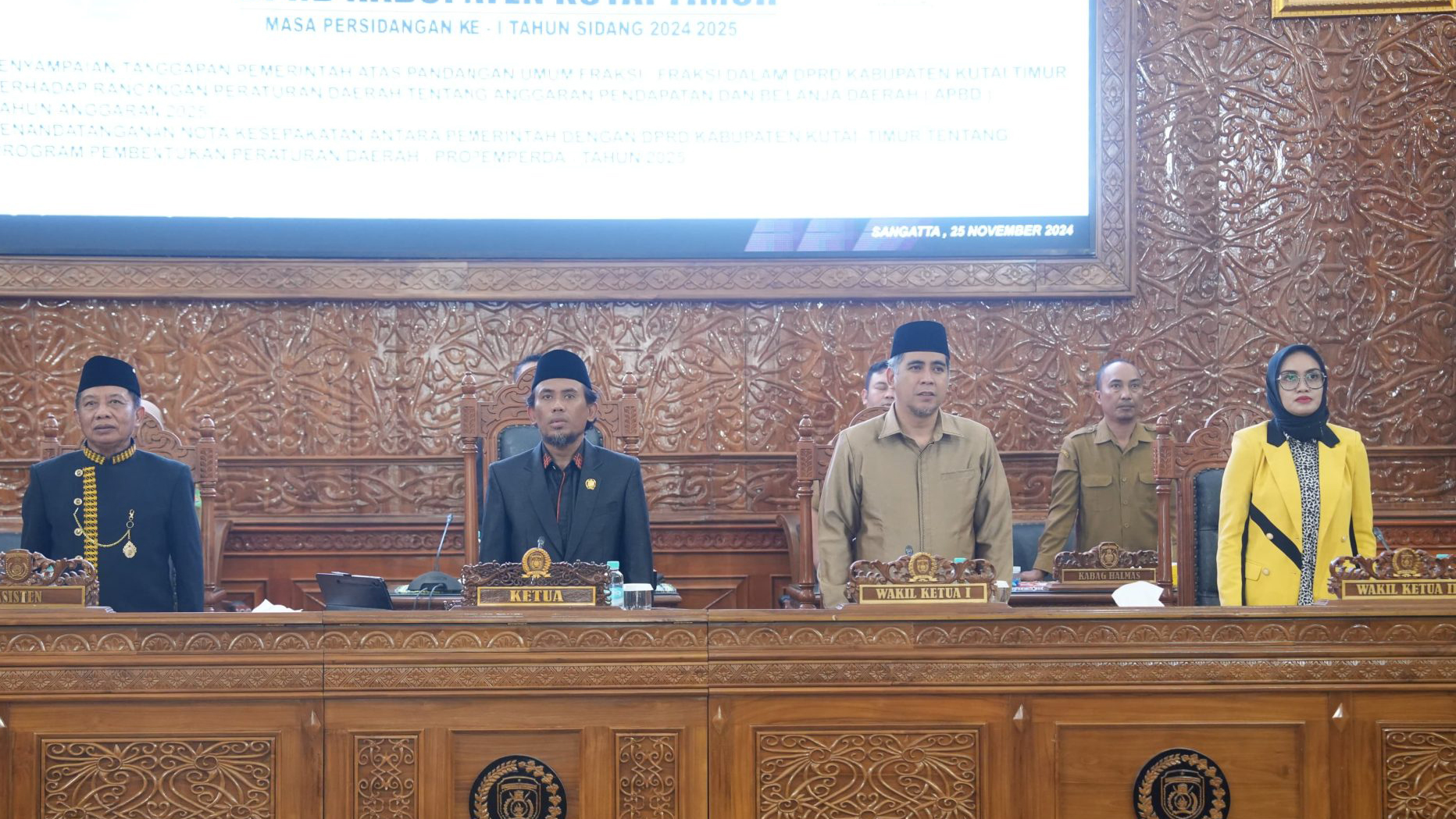 DPRD Kutai Timur Gelar Paripurna XXI Bahas Tanggapan Pemerintah Terhadap RAPBD 2025