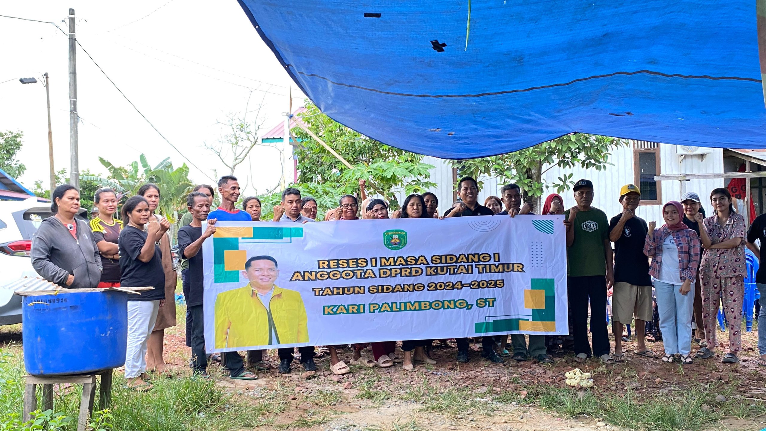 Anggota DPRD Kutim Kari Palimbong Gelar Reses di Dapil 1