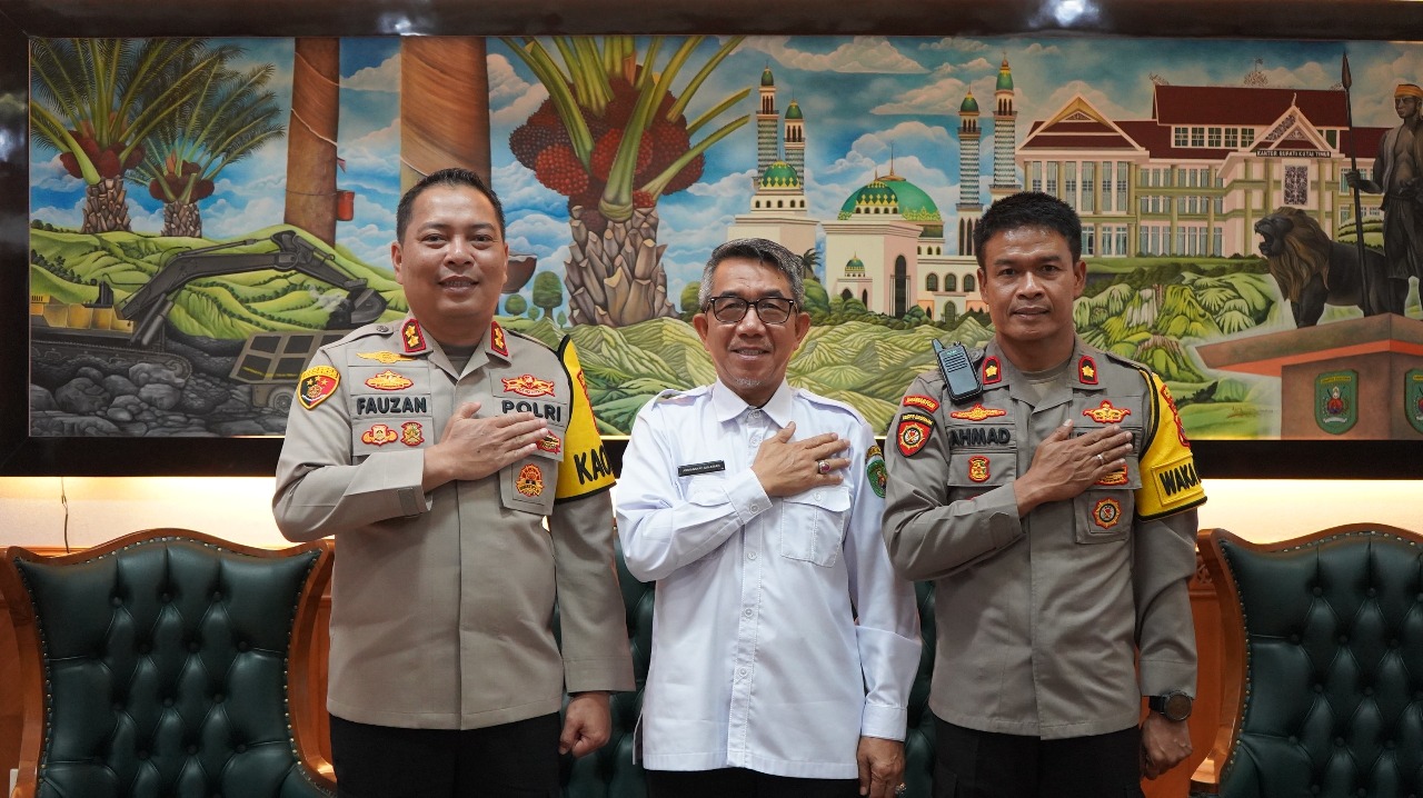 Kapolres Kutim Silaturahmi Ke Bupati, Perkuat Sinergitas Jaga Kamtibmas
