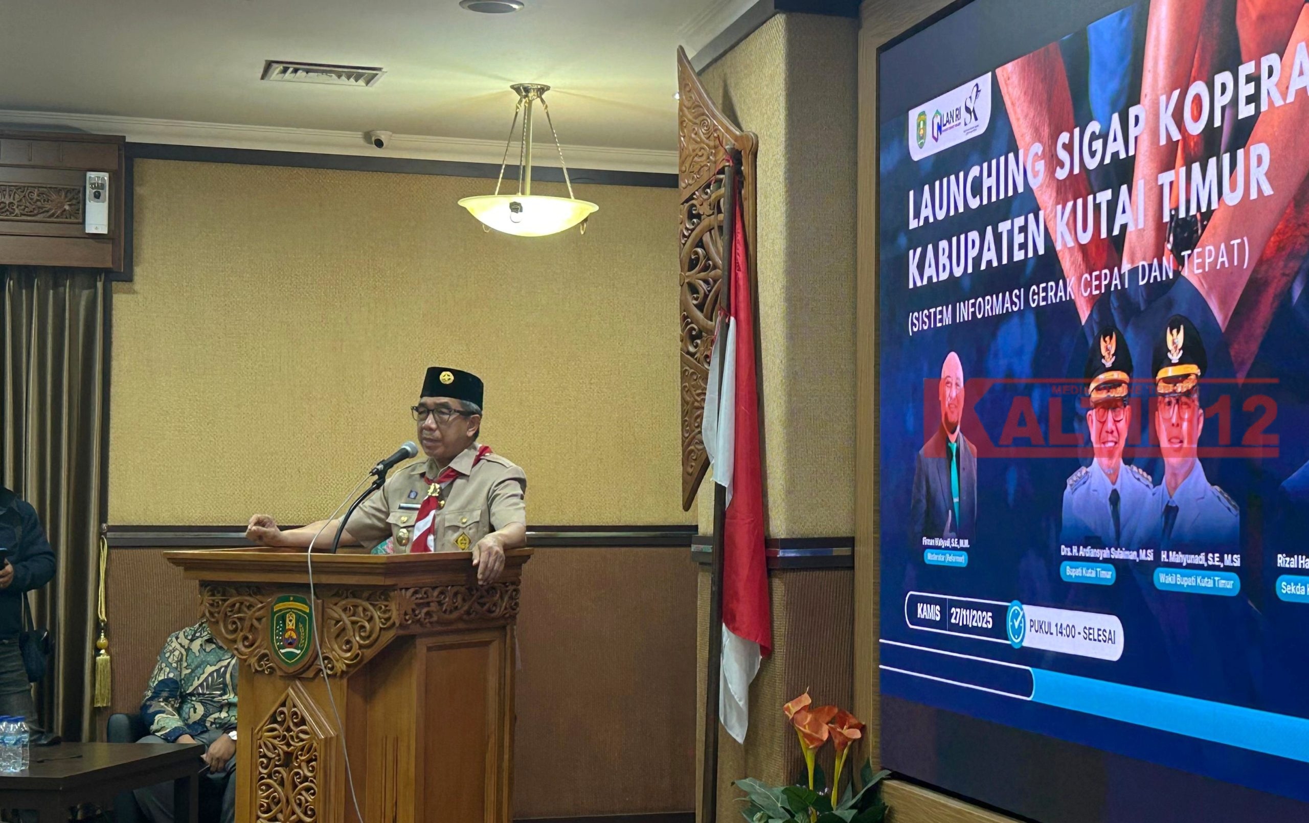 Dukung Transformasi Ekonomi Kerakyatan, Bupati Kutim Luncurkan Aplikasi SIGAP dan Dorong Integrasi Data