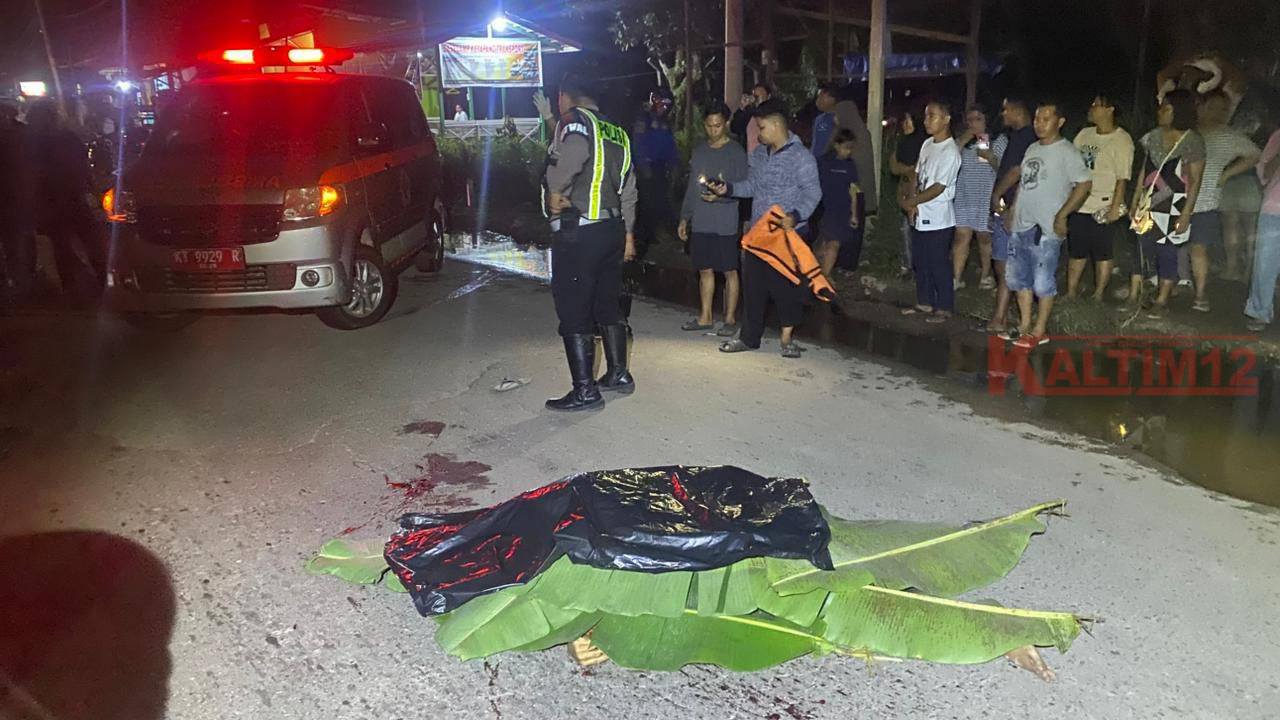 Diduga Hindari Lubang Jalan, Pengendara Motor Tewas Tertabrak Bus