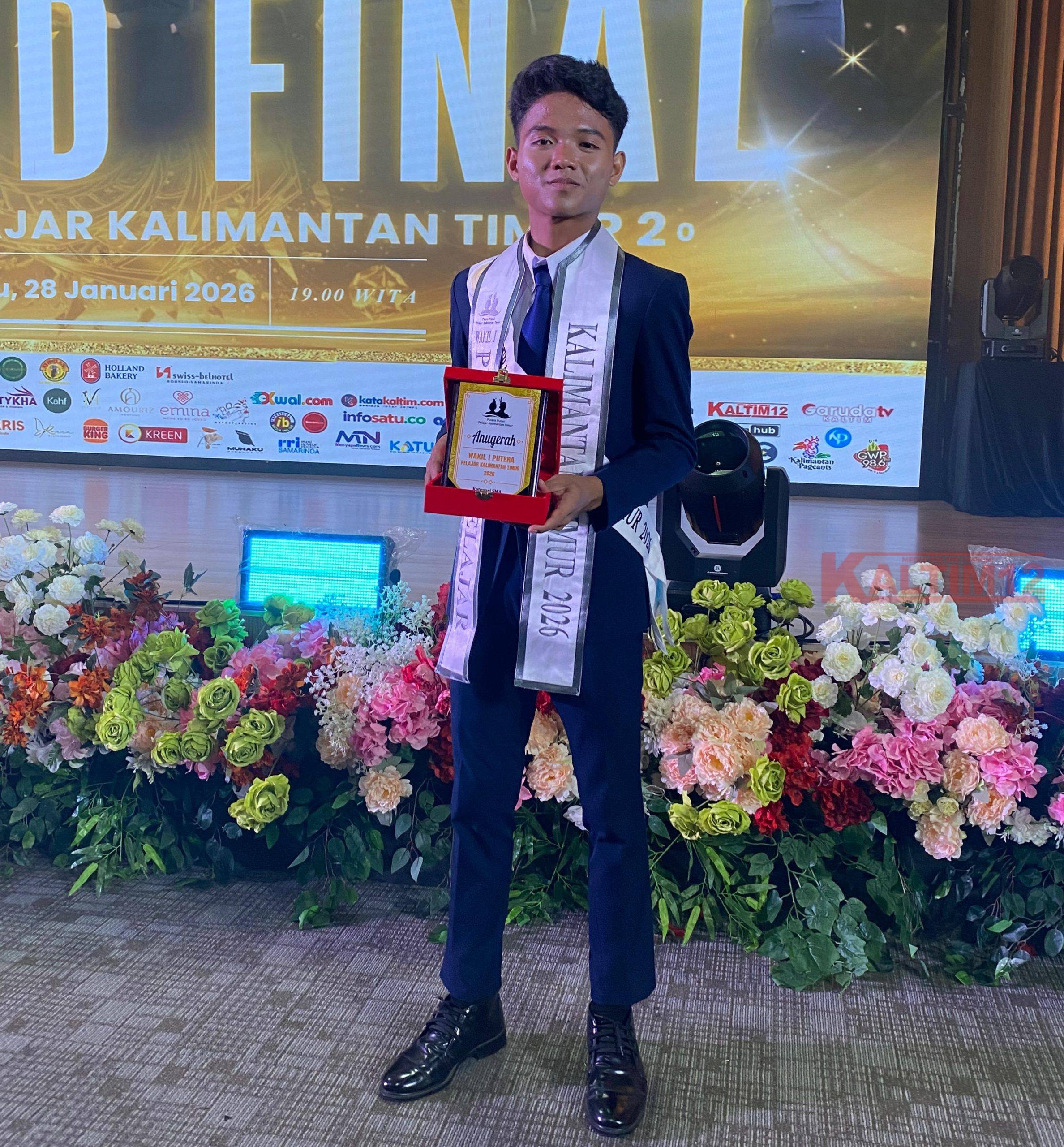 Febrian, Pelajar Anggana Raih Wakil I Putera Pelajar Kaltim 2026, Usung Advokasi Pelajar Berdampak