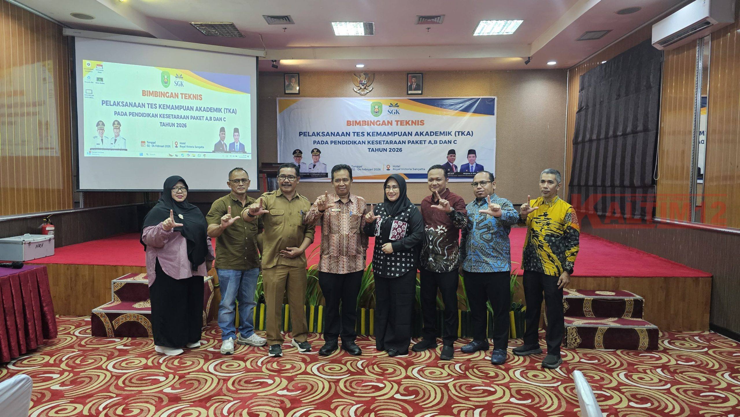 Disdikbud Kutim Matangkan Pelaksanaan TKA Paket A, B, dan C Tahun 2026