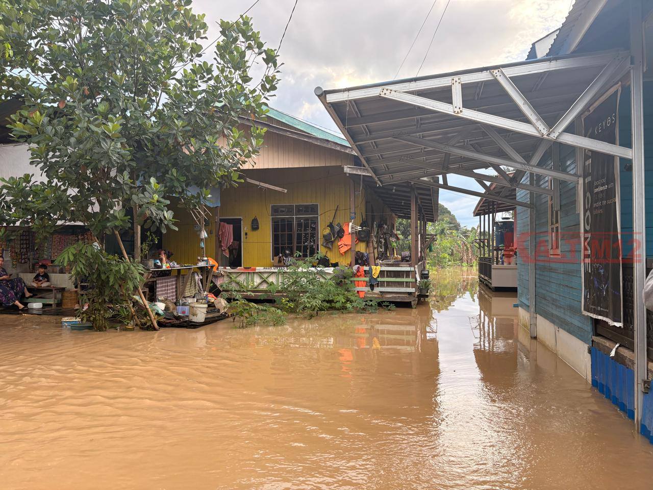 Curah Hujan Tinggi, Banjir Berulang Genangi Permukiman di Sangatta