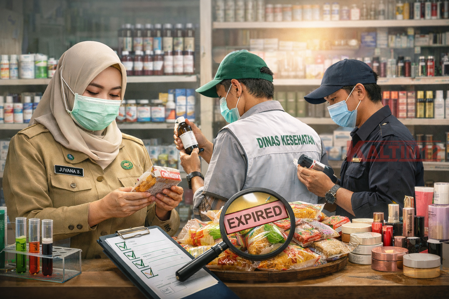 Pastikan Produk Aman, Dinkes Kutim Perketat Pengawasan Obat, Makanan, dan Kosmetik